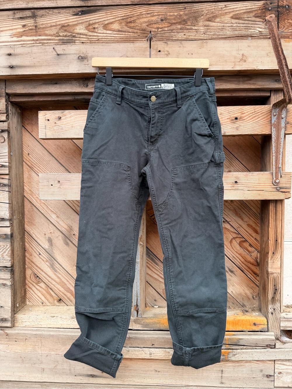 Carhartt Women’s Dark Gray Cargo Work Pants